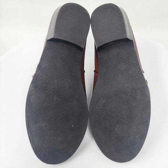 Vionic Jolene Bootie Women 6.5 Brown Leather Burnished Toe Side Zip Boots VS350 - Picture 11 of 11